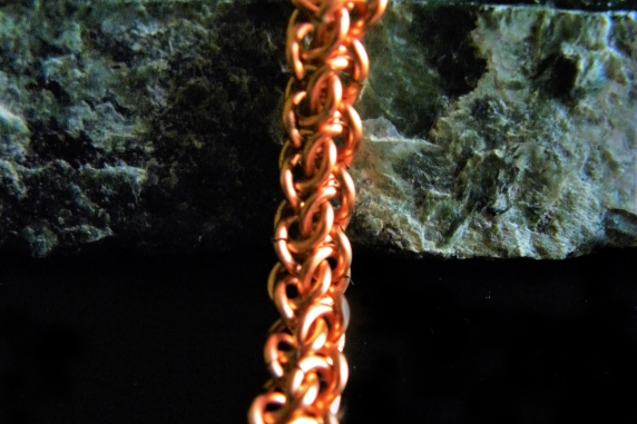 Copper Half Persian 3in1 Flip bracelet - Handmaden Designs LLC