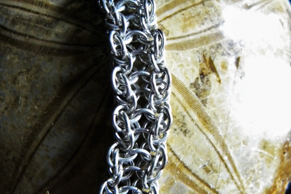 Sterling silver Vipera Aspis bracelet by Handmaden Designs LLC