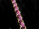 Copper and green & purple 4 Winds chainmaille bracelet - Handmaden Designs LLC