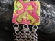 Anitra - Handmaden Designs LLC Sterling silver and copper Prismacolour sheet chainmaille bracelet