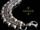 Faye Sterling silver book chain and Half Persian 3in1 bracelet