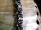 Sterling silve and tantalum Byzantine bracelet by Handmaden Designs LLC