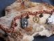 Copper Byzantine and Steampunk charm bracelet by Handmaden Designs LLC