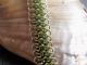Crotalus (bracelet) - Handmaden Designs LLC Sterling silver, lime green, and teal Crotalus bracelet by Handmaden Designs LLC