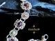 Sterling silver Melody Stone Romanov bracelet by Handmaden Designs LLC