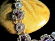 Sterling silver Melody Stone Romanov bracelet by Handmaden Designs LLC