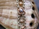 Sterling silver, copper, and freshwater pearl Not Tao 4 bracelet