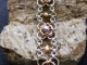 Dalya - Handmaden Designs LLC Sterling silver, copper, and freshwater pearl Not Tao 4 bracelet