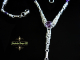 Philippa - Handmaden Designs LLC Sterling Silver Amethyst and chainmaille/silversmithing hybrid necklace