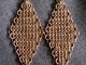 European 4in1 Diamond - Handmaden Designs LLC Gold-filled European 4in1 chainmaille earrings by Handmaden Designs LLC
