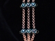 Gabriella - Handmaden Designs LLC Copper, enameled copper, and freshwater pearl Art Nouveau inspired chainmail set
