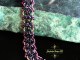 Impish - Handmaden Designs LLC Copper and enameled copper Impish chainmaille bracelet by Handmaden Designs LLC