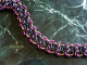 Impish - Handmaden Designs LLC Copper and enameled copper Impish chainmaille bracelet by Handmaden Designs LLC