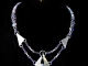 Iona - Handmaden Designs LLC Sterling silver and tantalum Art Nouveau inspired necklace by Handmaden Designs