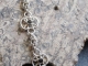 Kirsten ~ Handmaden Designs LLC Sterling silver Black Spinel chainmaille bracelet