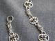 Kirsten ~ Handmaden Designs LLC Sterling silver Black Spinel chainmaille bracelet