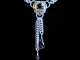 Mina - Handmaden Designs LLC Sterling silver Victorian Edwardian style chainmaille necklace Handmaden Designs