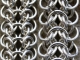 Moria bracelet - Handmaden Designs LLC Sterling silver Moria weave chainmaille bracelet