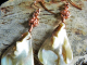 Muireall - Handmaden Designs LLC Copper Byzantine Halo and shell earrings by Handmaden Designs LLC
