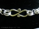 Octavia - Handmaden Designs LLC Sterling silver Edwardian inspired chainmaille statement necklace