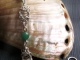 Rayne - Handmaden Designs LLC Sterling silver and Jade Celtic Raindrops chainmaille bracelet