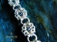 Romanov (Bracelet)(Sterling Silver) Sterling silver Romanov bracelet with Freshwater Pearls by Handmaden Designs LLC