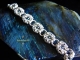 Romanov (Bracelet)(Sterling Silver) Sterling silver Romanov bracelet with Freshwater Pearls by Handmaden Designs LLC