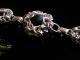 Sterling silver lava rock and pearl Romanov bracelet by Handmaden Designs LLC
