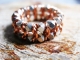 Sterling silver and copper Centipede/Millipede ring by Handmaden Designs LLC