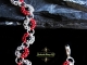 Snow White inspired Romanov chainmaille bracelet