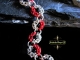 Snow White inspired Romanov chainmaille bracelet