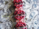Uruk-Hai Chain - Handmaden Designs LLC Copper and enameled copper Uruk-Hai Chain chainmaille bracelet