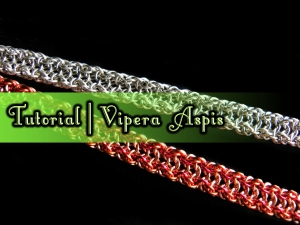 Vipera Aspis Weave Tutorial by Handmaden Designs LLC