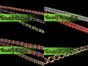 Handmaden Designs LLC Chainmaille Weave Tutorial Bundle