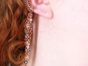 Alvena - Chainmaille Elf Ear