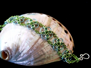 Annora (Bracelet)(Sterling Silver/Green/Blue)
