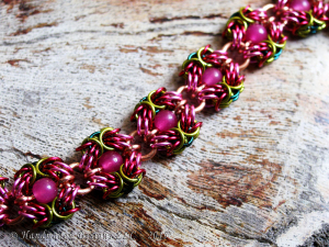 Aurora (Copper/Hot Pink/Magenta/Teal/Lime Green/Quartz)