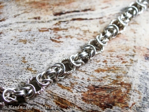 Byzantine (Bracelet)(Sterling Silver/Dragondust)