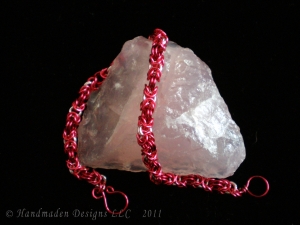 Byzantine Bracelet (Pink Tri-colour)