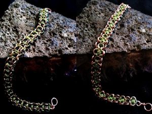Chelydra (Bracelet)(Copper/Two-tone green)