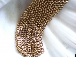 Dragonscale Bracelet (Gold-filled)