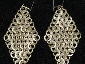 European 4in1 earrings (Sterling Silver)