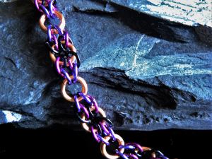 Snake Eyes (Bracelet)(Copper/Two-Tone Purple)