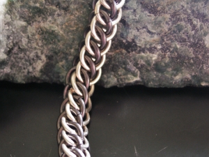 Half Persian 3in1 (Bracelet)(Sterling Silver/Tantalum)
