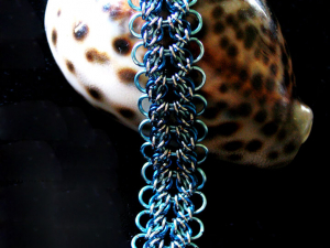 Tiffany (Bracelet)(Two-Tone Blue/Silver Grey)